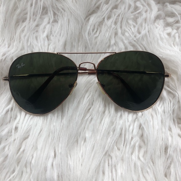 Ray-Ban Aviator Sunglasses (gold) - Picture 4 of 4